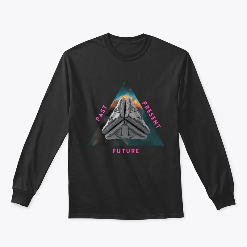 Past/Present/Future shirt + hoodie